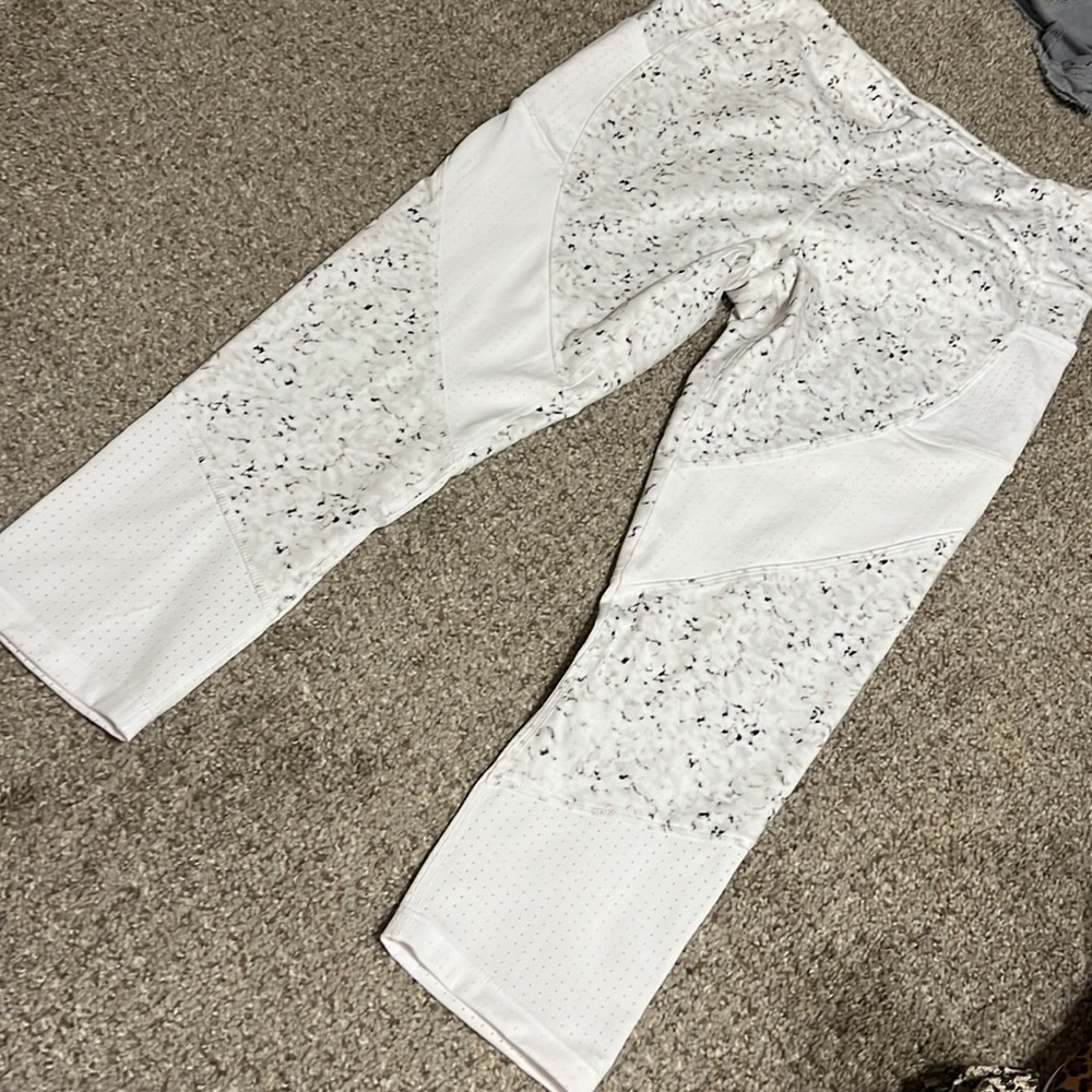 White leggings